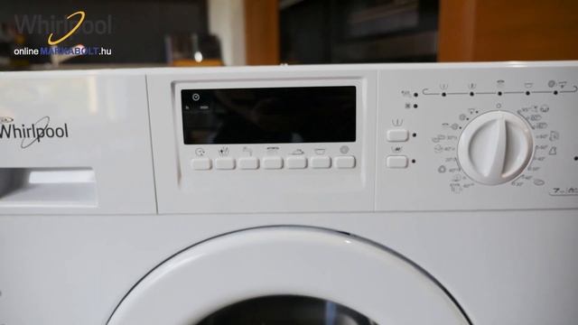 Beépíthető, Csendes, Ráadásul Mosógép - Whirlpool AWOC0714 Mosógép Bemutató Videó