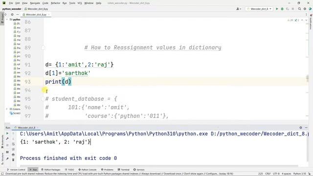 Python Tutorials For Beginners #8: Dictionaries & Its Functions - Working with Key-Value Pairs| смотреть онлайн