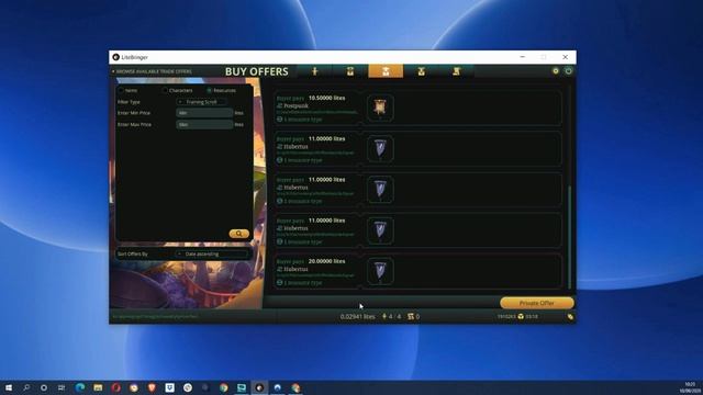 LITEBRINGER (Mainnet) | Purchasing in-game items смотреть онлайн