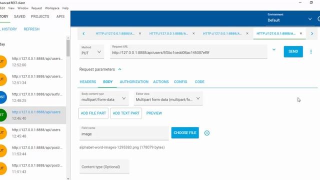 mern stack darija social network (backend - testing update user profile & upload image functions) смотреть онлайн