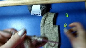 МК тапки спицами. для начинающих. Свяжет даже ребенок