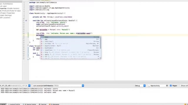 Kotlin Basic Syntax: Class - Primary constructor, init block and secondary constructor Bengali смотреть онлайн
