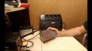 Замена аккумуляторной батареи ИБП APC Back-UPS ES 700