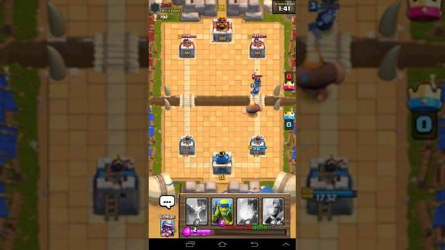 Обычный бой в Clash Royale смотреть онлайн