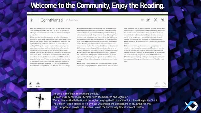 Book of 1 Corinthians - The Living Word Reading смотреть онлайн