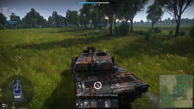 "Realistic" Battle - Type-90 - War Thunder Gameplay (Ace Match) смотреть онлайн