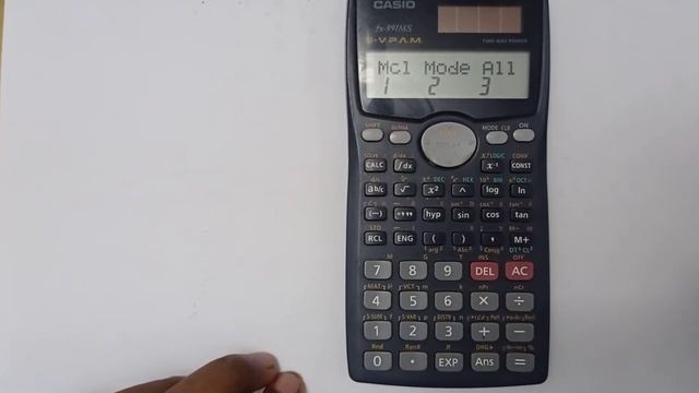 Reset casio fx 991ms calculator | How to Reset Casio FX-991MS | Clear memory смотреть онлайн