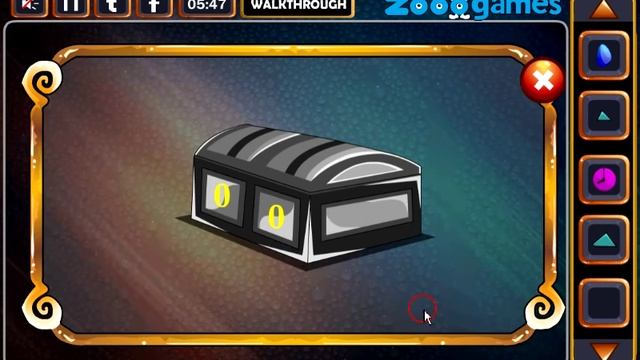 Zooo Fantasy Cave Escape walkthrough Zooogames. смотреть онлайн
