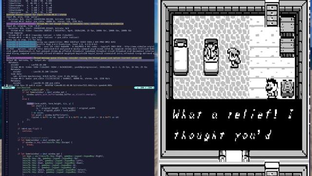 gameboy emulator in terminal - blockish смотреть онлайн