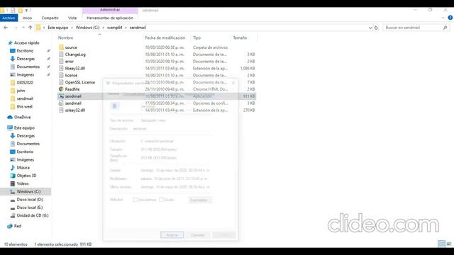 Servicio de correo electrónico en Wampserver y configuración de SMTP смотреть онлайн