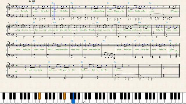 Isabel LaRosa — I'm Yours (Piano Sheet Music)