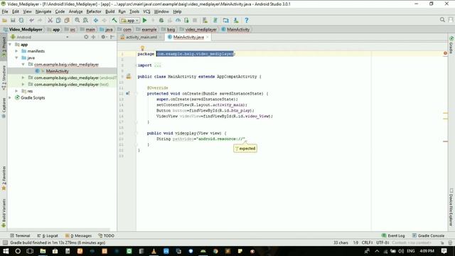 Video Mediaplayer by using Mediacontroller and Uri in android смотреть онлайн