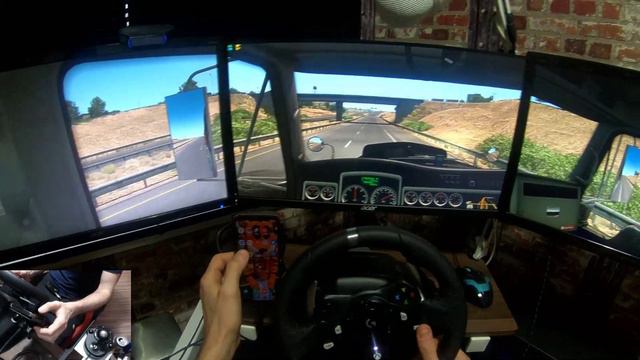 ATS - GOPRO [Triple Screen] TruckersMP смотреть онлайн