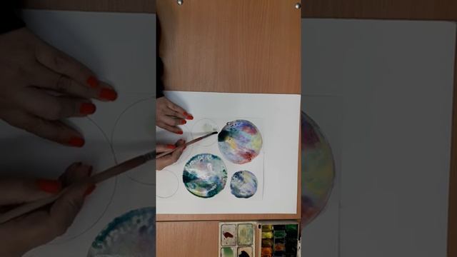 Перетекание цвета в цвет. 2 этап смотреть онлайн