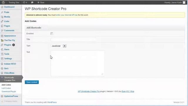 WordPress Plugin Shortcode Creator Review смотреть онлайн