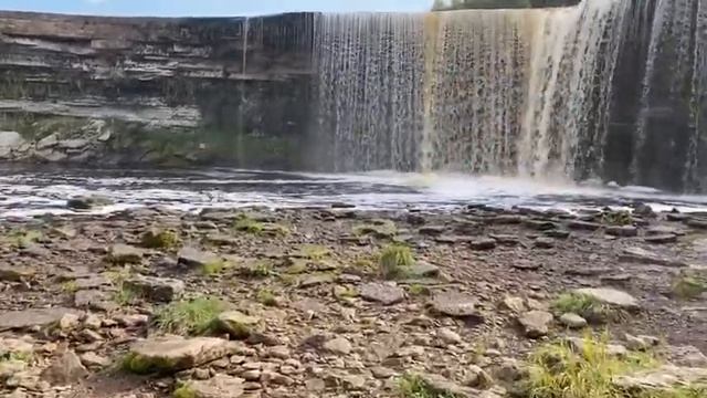 САМЫЙ БОЛЬШОЙ ВОДОПАД ЭСТОНИИ .ЯГАЛА.JÄGALA JUGA.JÕELÄHTME.
