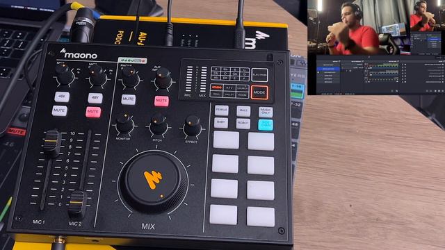 Lançamento - Mesa de Som - Maono Caster AM100 смотреть онлайн