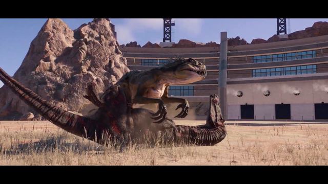SCORPIOS REX VS SUCHOMIMUS | Dinosaur Battle | Jurassic World Evolution 2 смотреть онлайн
