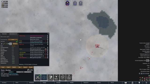 COLD and NAKED - Rimworld Naked Brutality Sea Ice смотреть онлайн