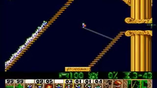Lemmings tricky 25 Cascade 100% saved solution смотреть онлайн