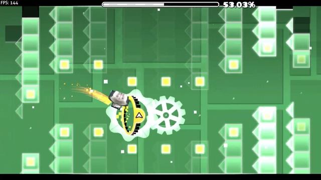 MY FIRST DEMON LEVEL! (Geometry Dash The Nightmare 100%) смотреть онлайн