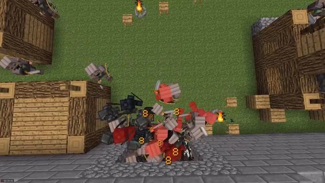 Epic Siege in Minecraft смотреть онлайн