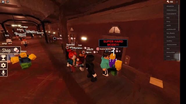 JEFF THE KILLER?! HARD MODE! (Roblox Doors) смотреть онлайн