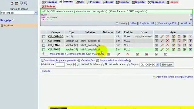 aula 3170 flex php Criando banco tabela e conexao com Adodb смотреть онлайн