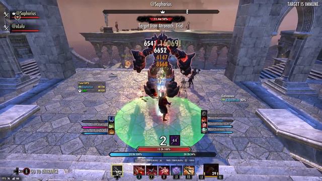 ESO - StamBlade vs StamCro - A Head on Comparison in Dragonhold смотреть онлайн