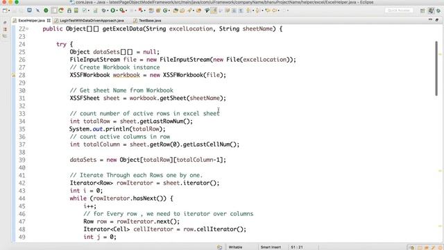 Data Driven Test Support to framework Lecture-1 Video-49 смотреть онлайн