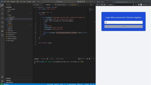 Real-Time Chat App mit React + FastAPI (WebSockets) смотреть онлайн
