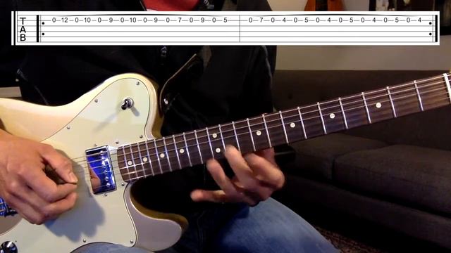 How to Play Thunderstruck Guitar Intro (with TAB) by AC/DC смотреть онлайн
