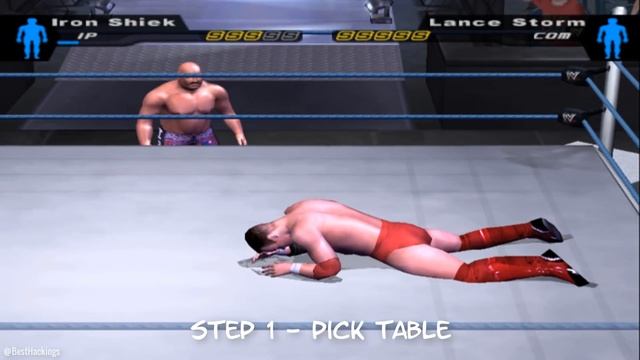 Table Glitch & Trick | WWE SmackDown! Here Comes The Pain (2003) смотреть онлайн