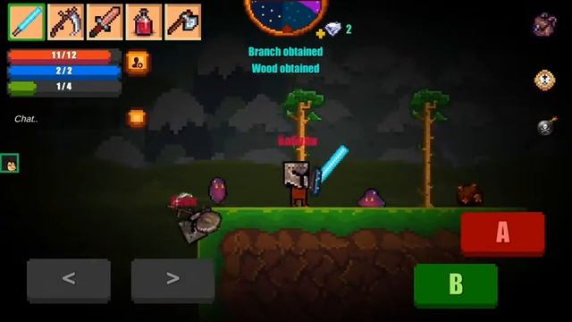 Прохождение Pixel Survival Game 2- Начало