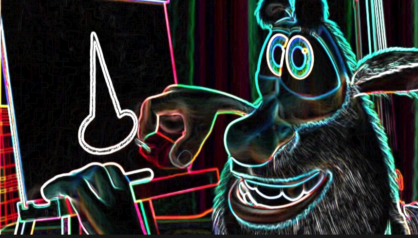 Анимационный мультфильм 3D: Буба. Волшебный мелок. Booba.