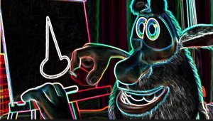 Анимационный мультфильм 3D: Буба. Волшебный мелок. Booba.