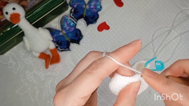 Гусëнок / Мастер-класс / Часть 1 #вязаныеигрушки #амигуруми #amigurumi #handmade смотреть онлайн