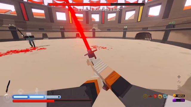 Mauler with a laser Katana vs The trickster смотреть онлайн