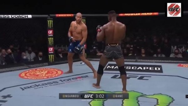 Полный Бой Фрэнсис Нганну против Сирил Ган / Нганну vs Ган / UFC 270