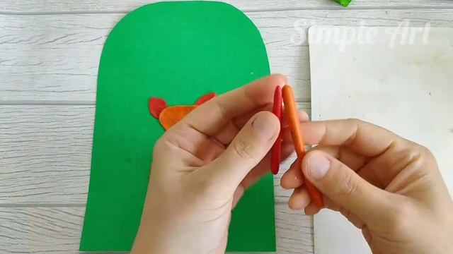 Красавица лиса из пластилина. Пошаговый мастер-класс по лепке. смотреть онлайн
