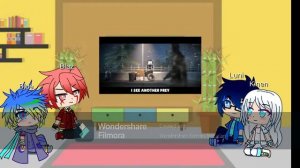My oc's react to Cartoon Cat Run Away