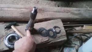 разбираю редуктор заднего моста уаз патриот, ищу причину гула при движении накатом.