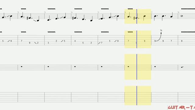 Megadeth Tabs - 44 Minutes (lead)