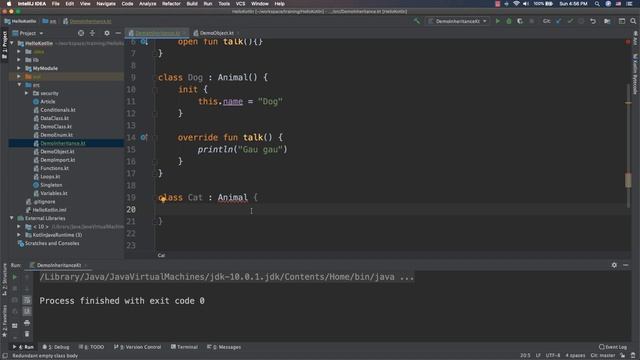 15 Kotlin → Inheritance Kế thừa смотреть онлайн