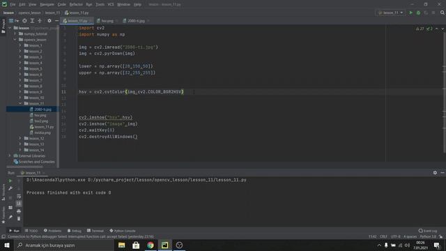 Python opencv dersleri #13 renk filtresi ( resnk tespit ) yapma смотреть онлайн