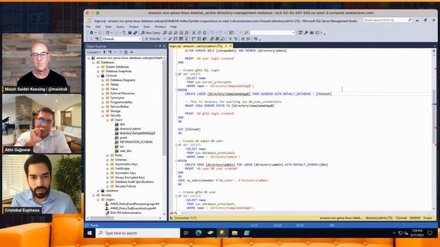 Windows Authentication for Linux Containers on ECS смотреть онлайн