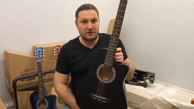 Акустическая гитара Belucci BC 3820 BK Обзор смотреть онлайн