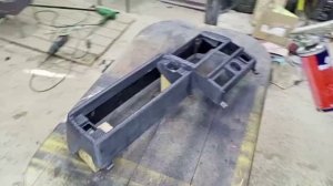 Изготовили панель под 2din магнитолу в 2109