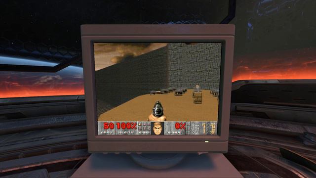 Playing nuts.wad in DOOM Eternal смотреть онлайн