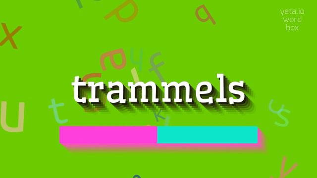 HOW TO SAY TRAMMELS? #trammels смотреть онлайн